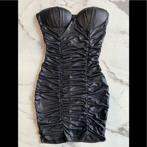 Symphony Women’s Junior Bustier Sexy Mini Dress Sz S